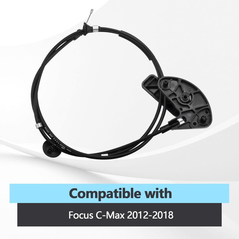 Hood Latch Lock Release Control Cable Compatible with Ford Focus