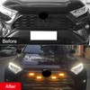 HIGH FLYING for Toyota RAV4 2019-2025 Car Accessories Front Center