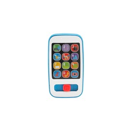 Fisher-Price HXB89 Learning Fun Music Toy for Babies and Toddlers, Smartphone with Lights for Children from 6 Months, Grey, German Version