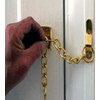 TERF® Heavy Duty Door Chain Polished Brass Narrow Design Door