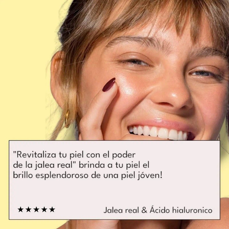 Serum Jale Real + Acido Hialuronico Todo Tipo De Piel