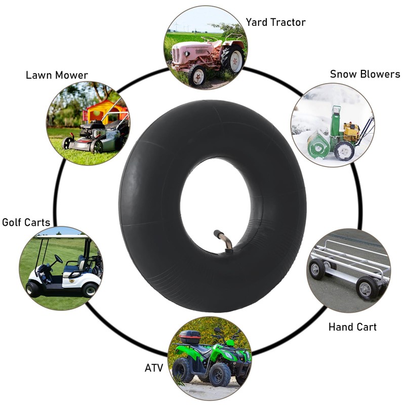 2-Pcs 11x6.00-5 Inner Tube 11x4.00-5 Inner Tube 11x4.50-5
