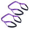 2 Pack 1" x3.3Ft Lifting Sling Straps, 2-Ply Heavy Duty