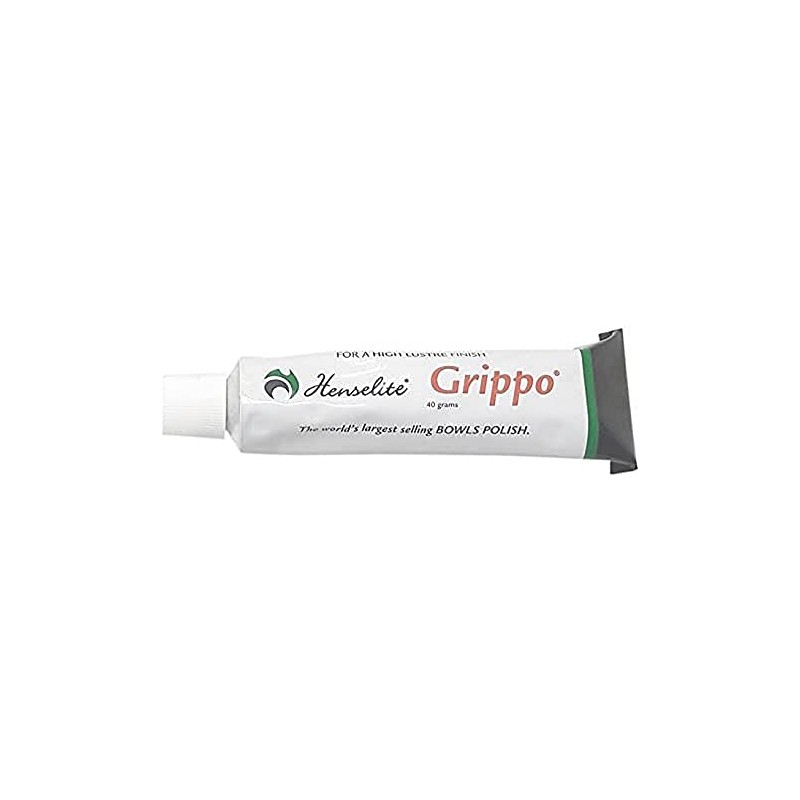Henselite Unisex Adult Grippo Bowls Tube Wax - White, One