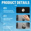 lubiyack 5PCS AEZ73453509 Burner Control Knobs Oven Range Knob Replacement