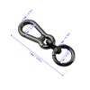 FUSSED 2-Piece Key Chain, Car, Motorcycle, Carabiner, Hook, Keyring, Men's,