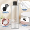 Gebrazy 250 ml Travel Bottle Set with Flip Cap (4