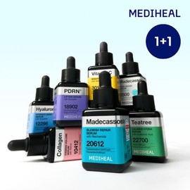 Mediheal 1+1 Square Serum 40ml Choose 2 from 6 Types (Mix and Match) - Tea Tree Soothing Hydration Serum 40ml / 메디힐 1+ 1 네모 세럼 40ml 6종 택 2 (교차선택) - 티트리 진정 수분 세럼 40ml