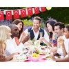 30 PCS Turkey Flag, 33 FT Turkish National Bunting,DecorGarden With