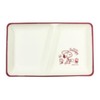 Marimo Craft SPZ-3473 Antibacterial Square Plate RD Chef Snoopy W