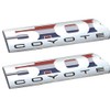 UpAuto Coyote Engine V8 5.0L Howling Emblem Coyote Badge Emblem