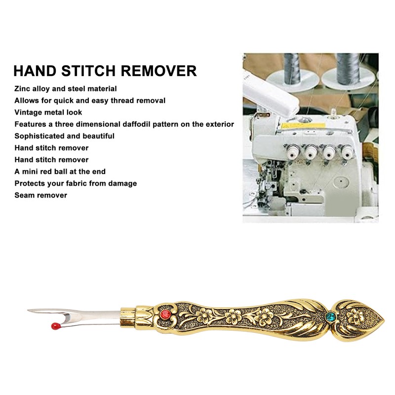 Retro Daffodils Seam Remover Quickly Removal Exquisite Hand Stitch Remover