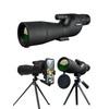 Spotting Scope Monocular Telescope High Magnification HD 25-75x60 Variable Multiplier