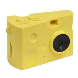 Kenko DSC-PIENI Cheese DSC-PIENI Cheese Toy Camera, 1.31 Megapixels, Movies and Still Pictures, Yellow, Supports TF Card