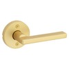 Kwikset Halifax Dummy Door Handle, Single Sided Lever for Closets,