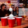 Buy & Delight Red Disposable Plastic Cups, 12 oz (350ml),