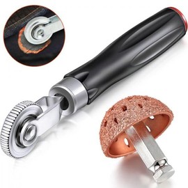 Generic 2Pcs Tire Repair Patch Tools, Strong Tire Patch Roller/Tire Repair Buffing Wheel for Air Tire Buffer, Tire Patch Kit Tire Repair Grinding Head for Car Truck, NEWZ5492