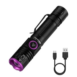 Alonefire SV85 Ultraviolet Black Light Powerful Small UV LED Light Wavelength 395nm