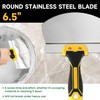 Voomey Drywall Tool Kit 8Pcs Stainless Steel Putty Knife Set
