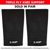 AQF Gym Knee Sleeves Weight Lifting – Single, Double &