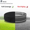 Bitubi 10 Ft Steel Round Stock Tank Pool Cover,Upgraded to