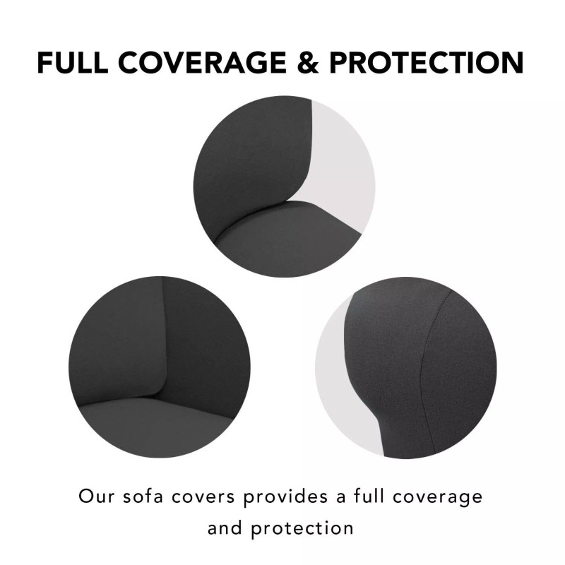 PureFit Super Stretch Sofa Slipcover – Spandex Non Slip Soft