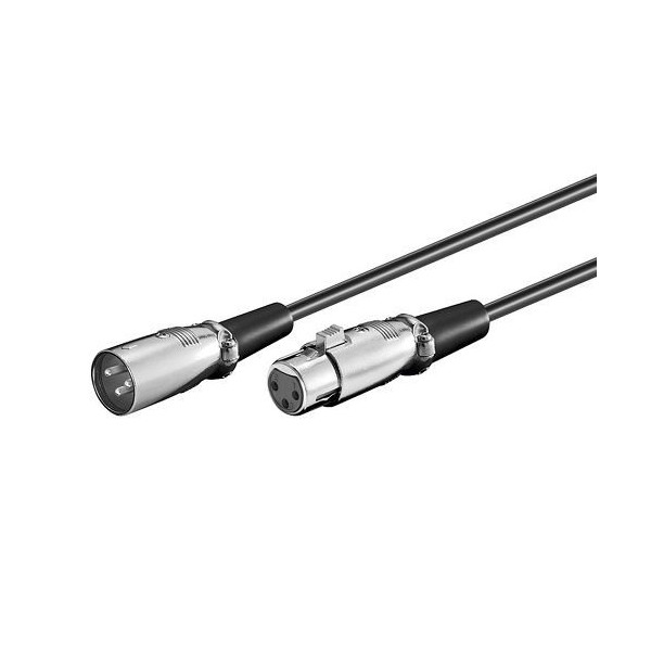 CABLEPELADO Canon Balanced 3 Pin Female to Male Cable 2m