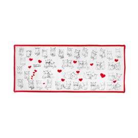 Handkerchief to Wipe Your Glasses and Smartphone - Fukufukubu Cloth (Makimichi)