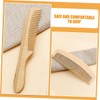 TOVINANNA 3pcs Portable Bamboo Massage Comb Bamboo Hair Combs Fine