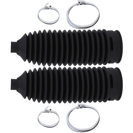 QUALINSIST 2PC Chassis Products fit For Acura For Honda For Hyundai For Kia For Lexus For Nissan For Suzuki For Toyota - Steering Rack Boot