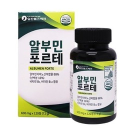 알부민 효능 포르테 아미노산 복합물 600mg x 120정 Albumin Efficacy Forte Amino Acid Complex 600mg x 120 Tablets