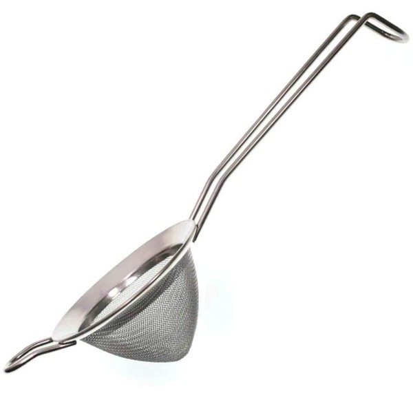 BarBits Fine Mesh Cocktail Strainer - Stainless Steel Conical Mesh Sieve