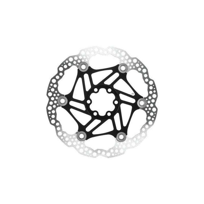 Hope Floating Disc Brake Rotor (Black, 160mm)