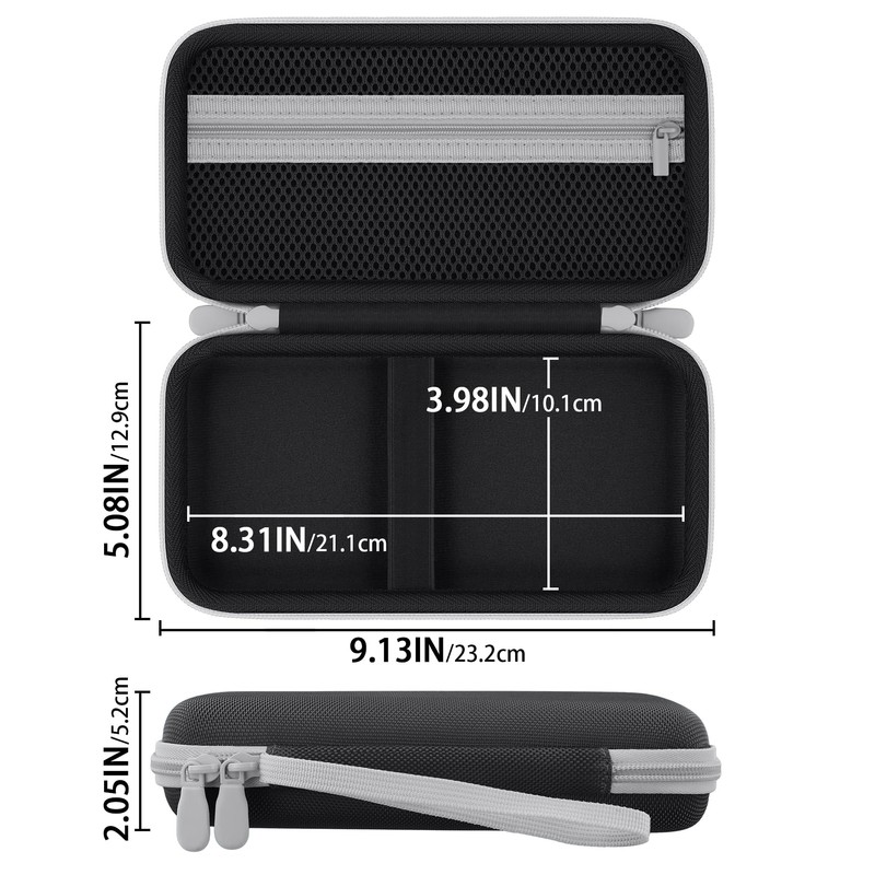 Baval Hard Calculator Carrying Case Compatible with Texas Instruments TI-84