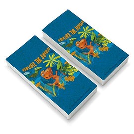 Explore The Jungle Dinosaur Train Eraser Set of 2
