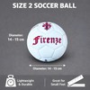 BLU RITMO Kids Football Small Football for Games Purple White