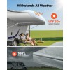 Heavy-Duty 18 oz Weatherproof Vinyl Camper Awning Fabric Replacement RV