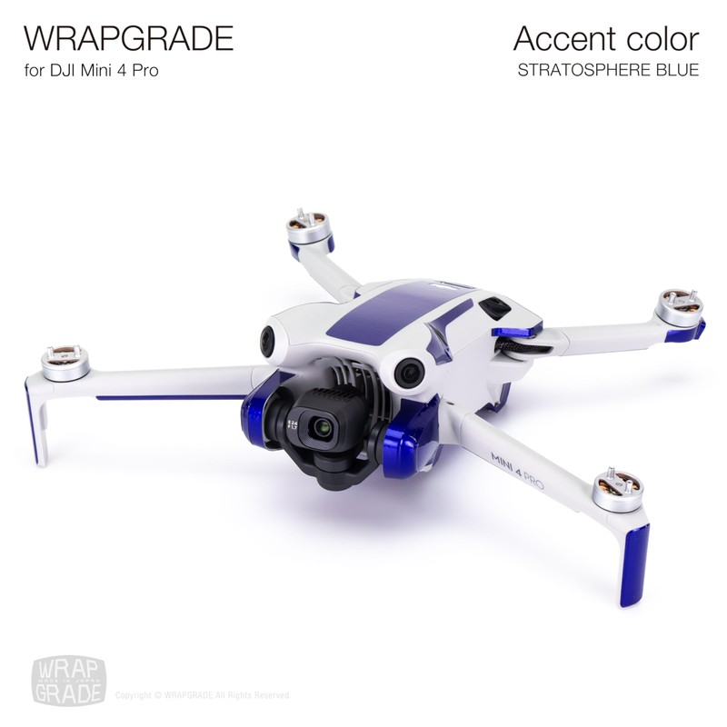 WRAPGRADE Skin Stickers Compatible with DJI Mini 4 Pro |