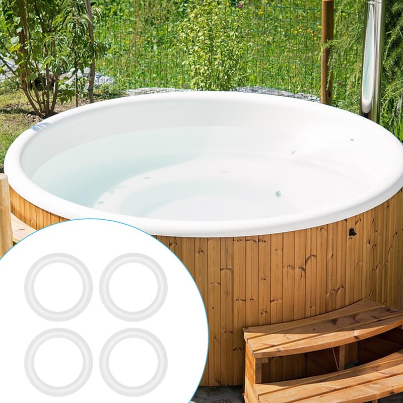 BOXOB 4pcs O-Ring 711-4030B Replacement, 2" Rubber Spa Hot Tub