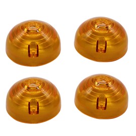 SHLPDFM 4 pcs/set Amber Indicator Lamp lenses 589285 Fits for Land Rover Defender 90 110 1990-1994