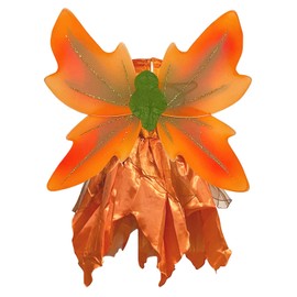 Petitebelle Fairy Costume Dress 1-10y (Orange, 4-6year)