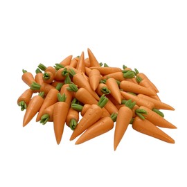 AIICraft 20 Vegetable Fresh Loose Carrot Garden Display Minimal Decoration, Orange