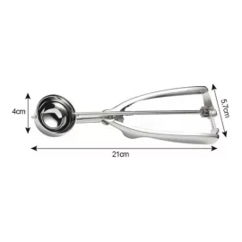 Molin Cuchara Ice Cream Acero Para Bolas De Nieve Helados
