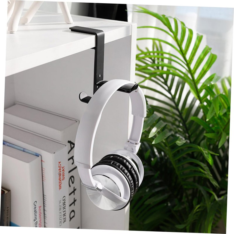 KONTONTY Creative Headphone Stand Holder Pu Pad Easy to Install