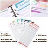 96 Sheets Budget Sheets German A6 Refill Paper Budget Planner