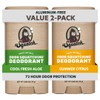 Dr. Squatch Desodorante natural para hombres, sin aluminio, Summer Citrus