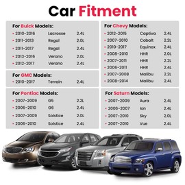 Ignition Coil Pack UF491 & Double Iridium Iridium Spark Plugs Set of 4, for Buick/Chevy Cobalt Equinox Malibu Orlando HHR/GMC Terrain/Pontiac G5 G6/Saturn #Replaces D522C, 12638824 C1552
