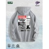Daily Hustle Newspaper Graphic Hoodie 100% Cotton US Warehouse 7