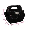 Everything Mary Craft Caddy, Black & Floral - Art Storage