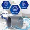 Pipe Coupler PVC U Ø 63 mm Used for Joining